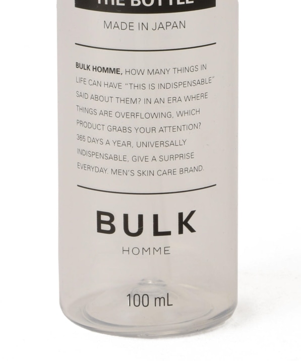 BULK HOMME: THE BOTTLE 100ml/ザ ボトル (詰め替えボトル100ml): コスメ SHIPS 公式サイト｜株式会社シップス