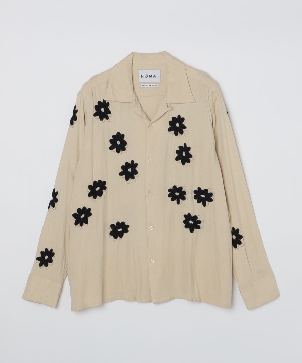 NOMA t.d. Floral Hand Embroidery Shirt | innoveering.net