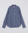 WYTHE NEW YORK: CTN/LNN PLAID WORKSHIRT lCr[