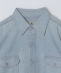 WYTHE NEW YORK: INDIGO CHAMBRAY WORK SHT