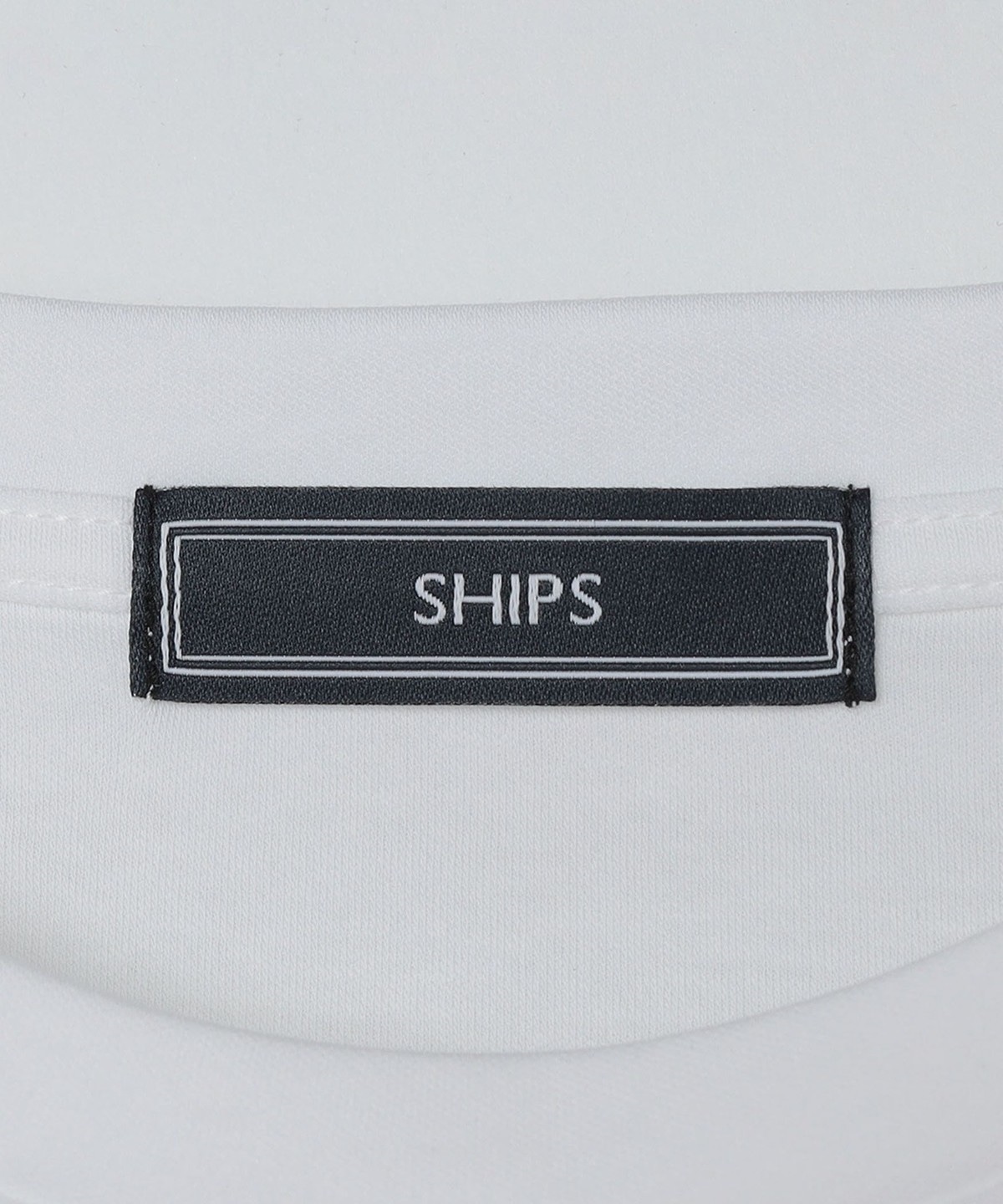 SHIPS: I Cotoni di Albini クルーネック ロングスリーブ Tシャツ: T