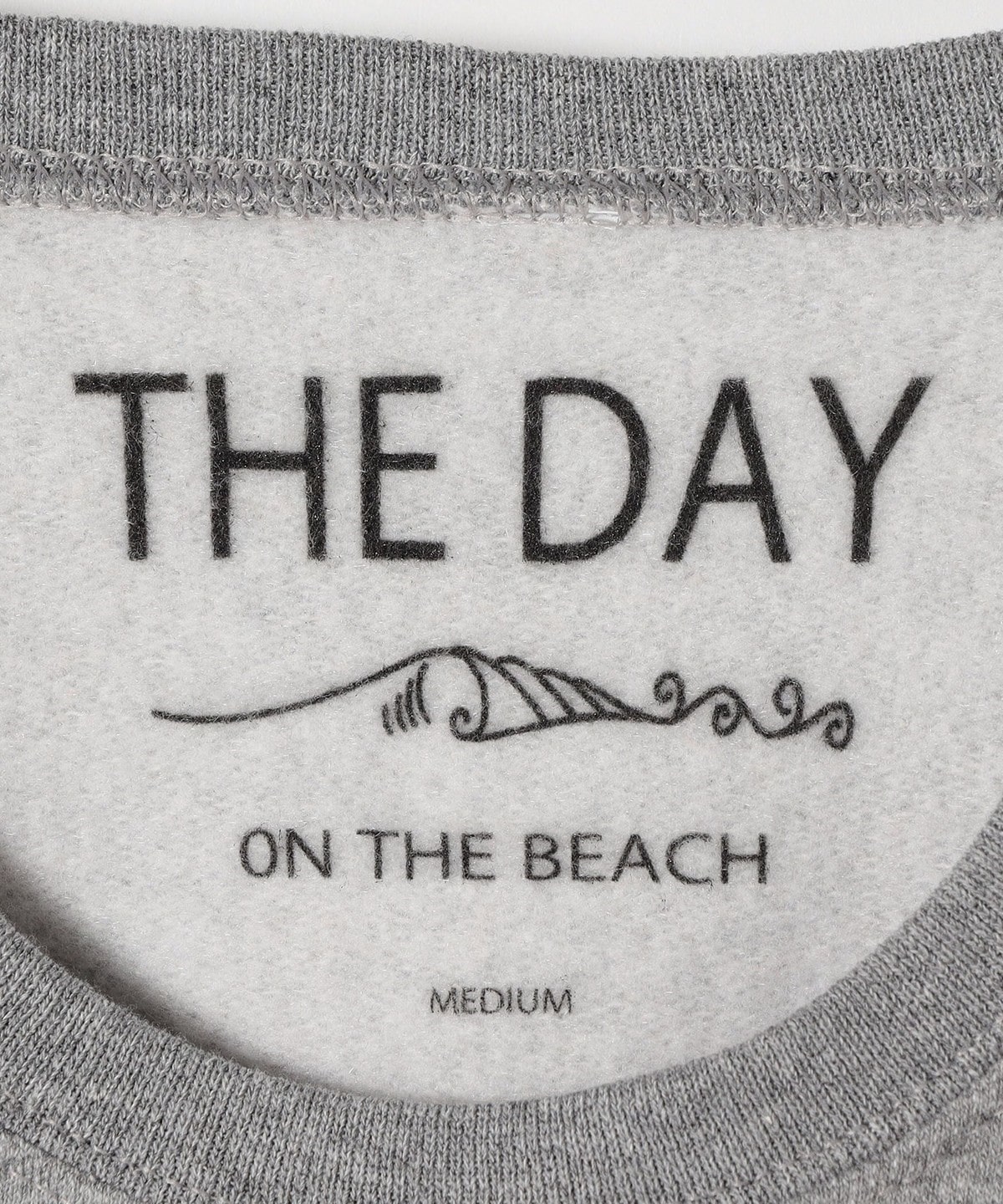 SHIPS別注】THE DAY ON THE BEACH: プリント クルーネック スウェット