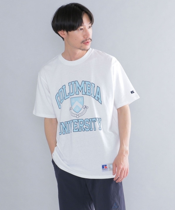 SHIPS別注】RUSSELL ATHLETIC: カレッジ プリント Tシャツ2: Tシャツ