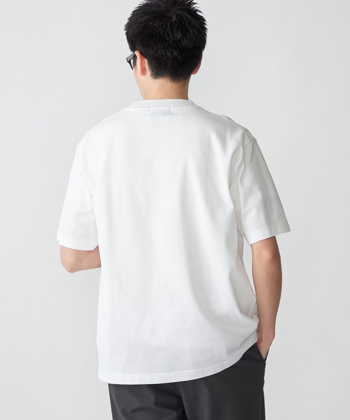 SHIPS別注】FRED PERRY: SOLOTEX（R) 鹿の子 ワンポイント ロゴ T