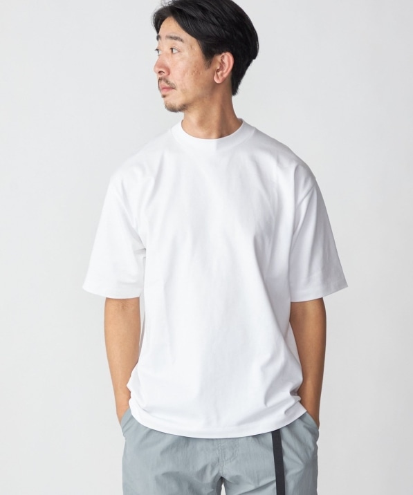 バトナー BATONER ハイカウントオーガニッククルーネックTシャツ