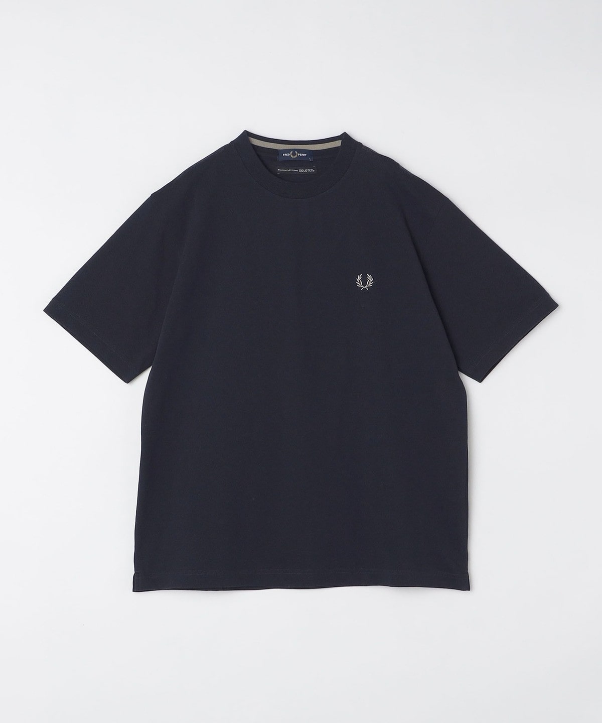 SHIPS別注】FRED PERRY: SOLOTEX(R) 鹿の子 ワンポイント ロゴ Tシャツ 