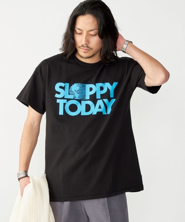 SHIPS別注】SloppySupply: ロゴ プリント 半袖 Tシャツ: Tシャツ