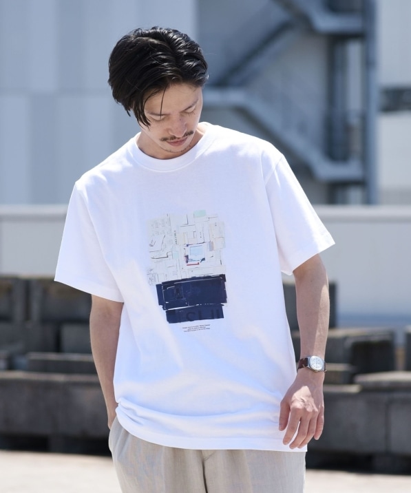 SHIPS: 横浪修/吉田昌平/北村早紀×SHIPSコラボTEE(mens): Tシャツ