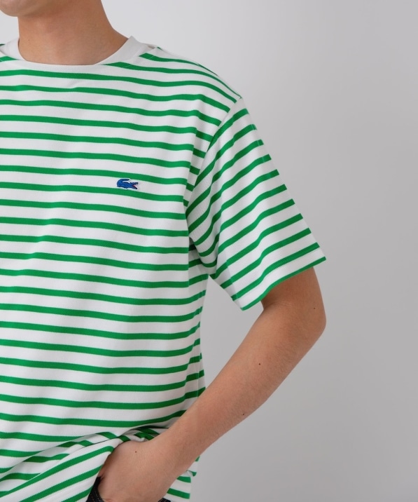 SHIPS別注】LACOSTE: カノコ バスク ボーダー Tシャツ: Tシャツ