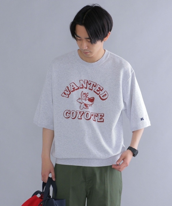 SHIPS別注】RUSSELL ATHLETIC: ビッグシルエット カレッジロゴ/アニマル プリント ハーフスリーブ スウェット: Tシャツ/カットソー  SHIPS 公式サイト｜株式会社シップス