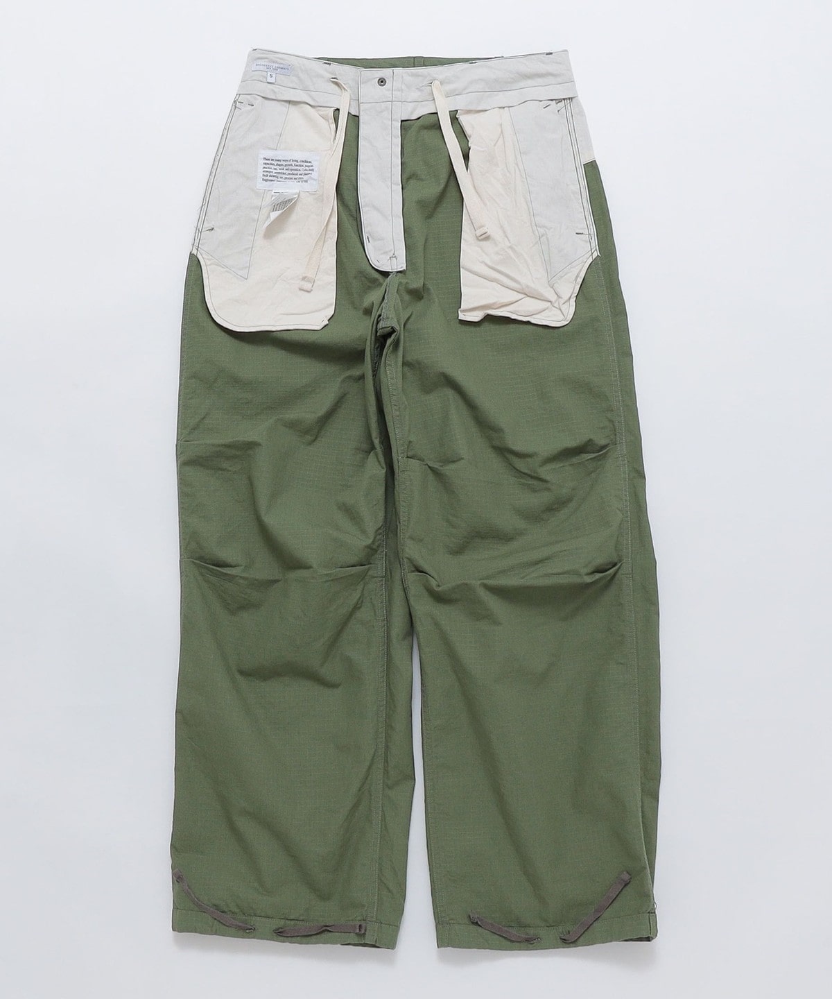 ENGINEERED GARMENTS: OVER PANT COTTON RIPSTOP リップストップ