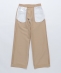 nym: WOOL CHINO TROUSERS