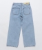 NEO BLUE: PASTEL BLUE SKATE BAGGY JEANS