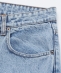 NEO BLUE: PASTEL BLUE SKATE BAGGY JEANS