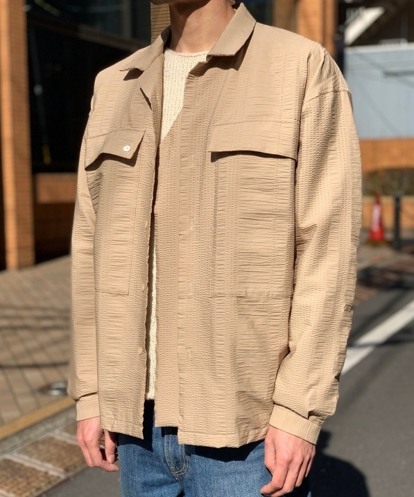 SEEALL: OPENCOLLAR POCKET SHIRT: アウター/ジャケット SHIPS 公式