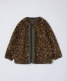 ILL180°: LEOPARD LINER CARDIGAN uE