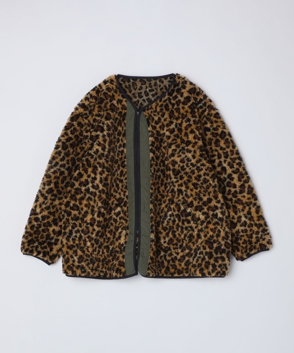 ILL180°: LEOPARD LINER CARDIGAN