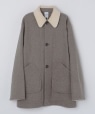 nym: WOOL CASHMERE MELTON HUNTING JACKET x[W