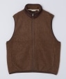 nanamica: ZIP UP MOHAIR VEST uE