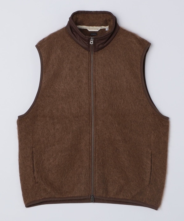 nanamica: ZIP UP MOHAIR VEST