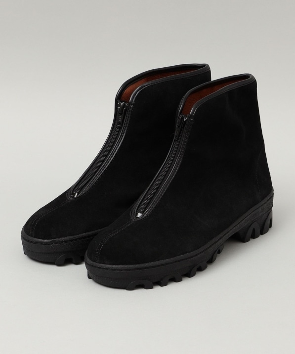 REPRODUCTION OF FOUND: FRONT ZIP BOOTS ミリタリーブーツ: シューズ 