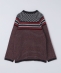 NOMA t.d.: CHECKER & STRIPE SWEATER