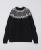 BATONER: MOHAIR NORDIC CREW NECK