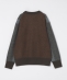 Slopeslow: TRICOLOR CREW NECK SWEATER