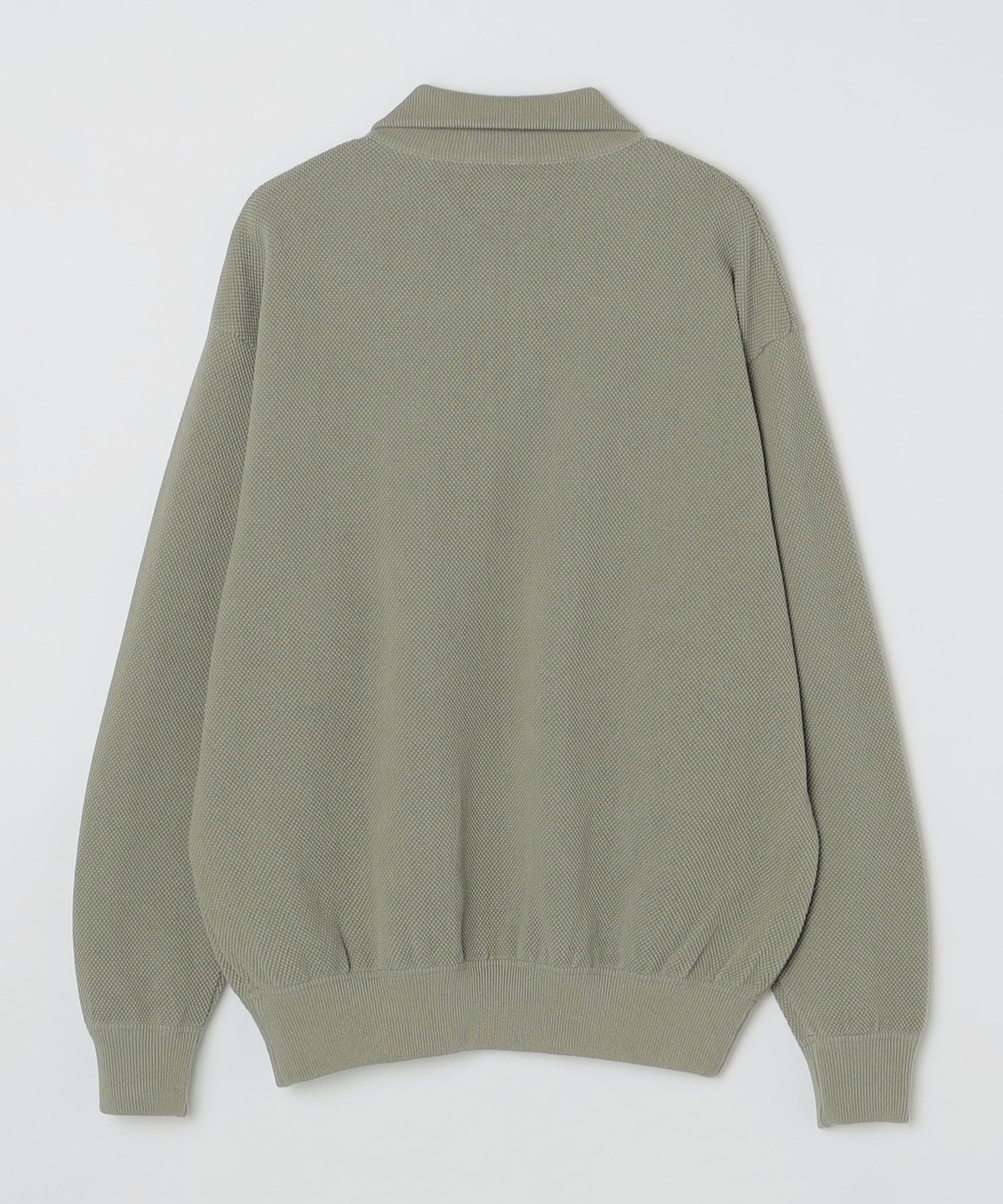 crepuscule: MOSS STITCH ZIP POLO L/S: トップス SHIPS 公式サイト