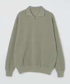crepuscule: MOSS STITCH ZIP POLO L/S: トップス SHIPS 公式サイト