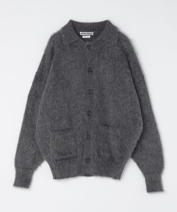 KAPTAIN SUNSHINE: Brushed Wool Mohair Cardigan: トップス SHIPS