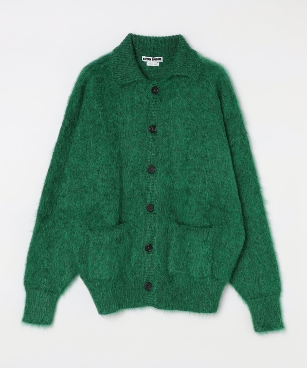 KAPTAIN SUNSHINE: Brushed Wool Mohair Cardigan: トップス SHIPS