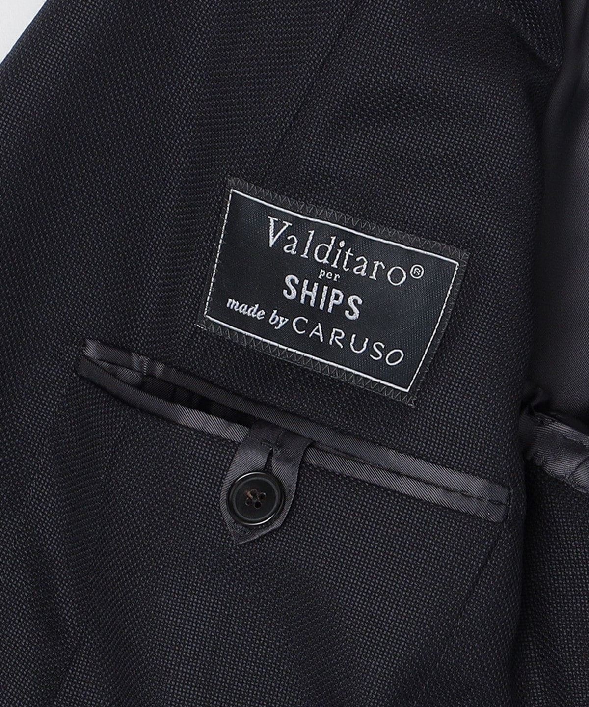 メンズ【イタリア製】Valditaro per SHIPS テーラード ジャケット 紺