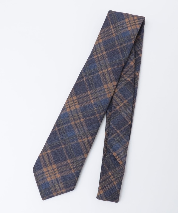 BREUER: ウール タータンチェック ネクタイ: スーツ/ビジネス小物