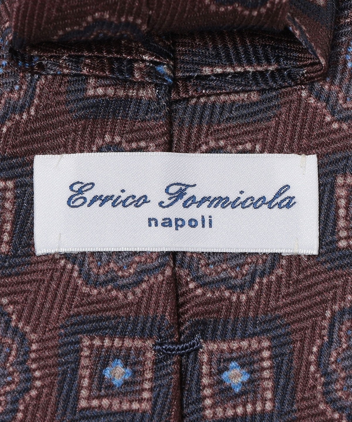 Errico Formicola: プリント ビッグ コモン ネクタイ: スーツ/ビジネス ...