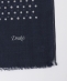 Drakes: POLKA DOT WOOL SCARF