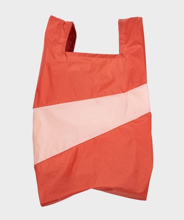 SUSAN BIJL: RIPSTOP NYLON SHOPPING BAG L (エコバッグ): バッグ