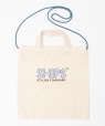 SOUVENIRS: SHIPS COLOR ROPE LOGO BAG Xg[