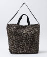 ENGINEERED GARMENTS: CARRY ALL TOTE LEOPARD PRINT uE