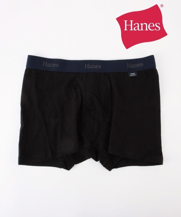 Hanes×SHIPS: 消臭糸使用 コットン ストレッチ ソリッド ボクサー