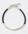 XOLO: LEATHER BRACELET ROUND ubN