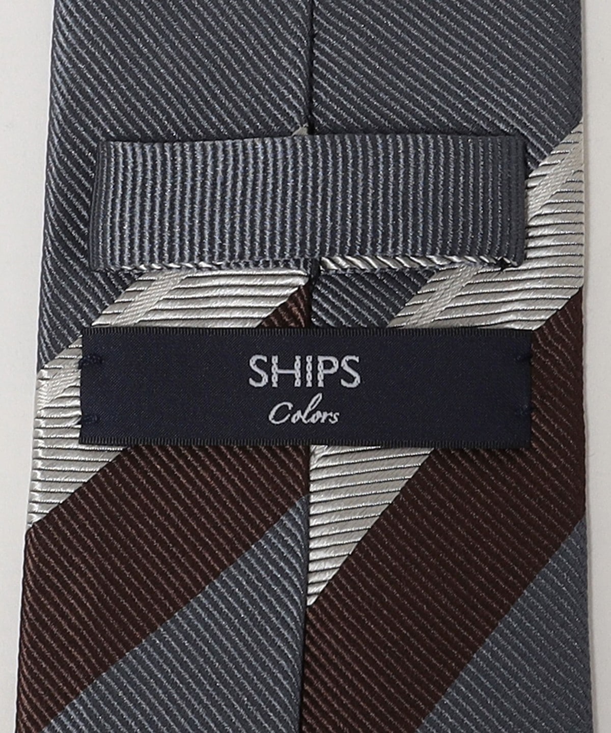 SHIPS Colors: レジメンタル シルク ネクタイ 7: スーツ/ビジネス小物