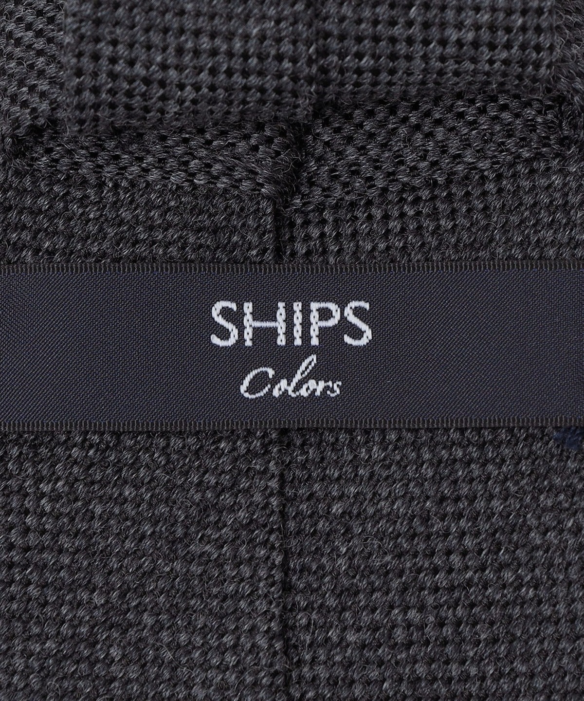 SHIPS Colors:シルク ウール ソリッド ネクタイ: スーツ/ビジネス小物