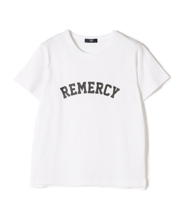 SHIPS Colors:〈洗濯機可能〉REMERCY ロゴ TEE: Tシャツ/カットソー