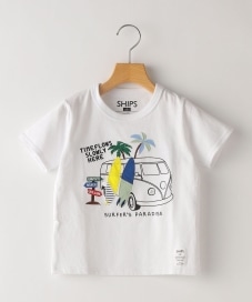SHIPS Colors:〈洗濯機可能〉パッチワーク プリント TEE(80～130cm)
