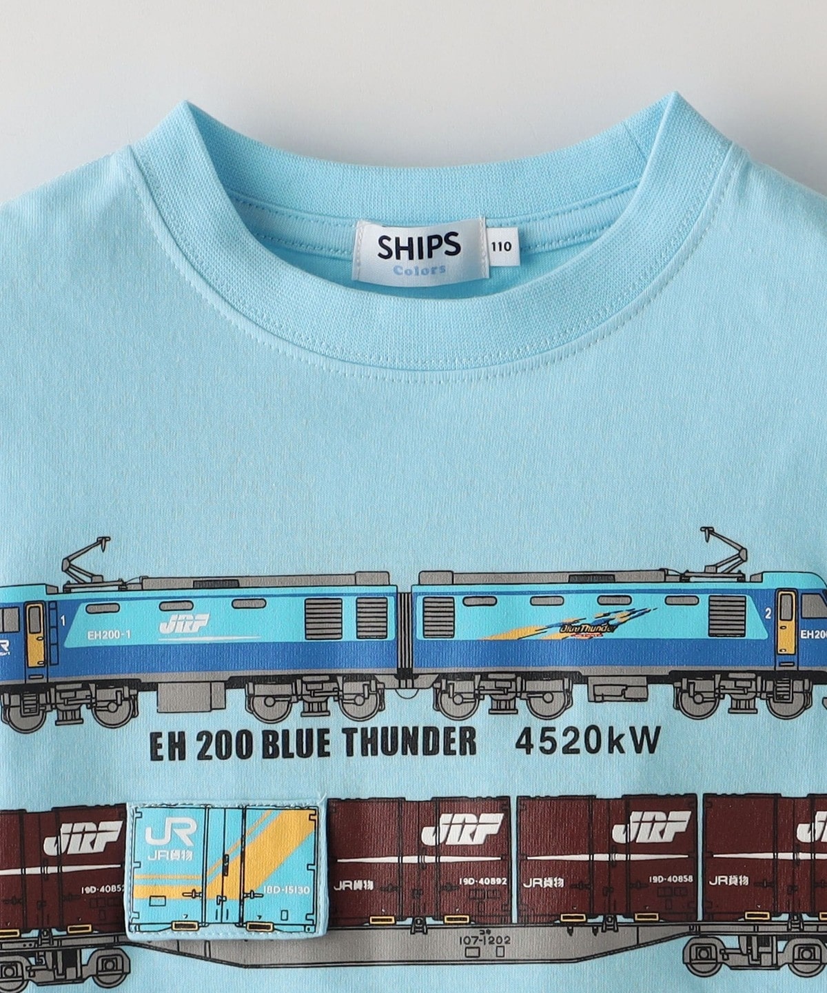 SHIPS Colors:JR貨物列車プリント TEE(80～130cm): Tシャツ/カットソー