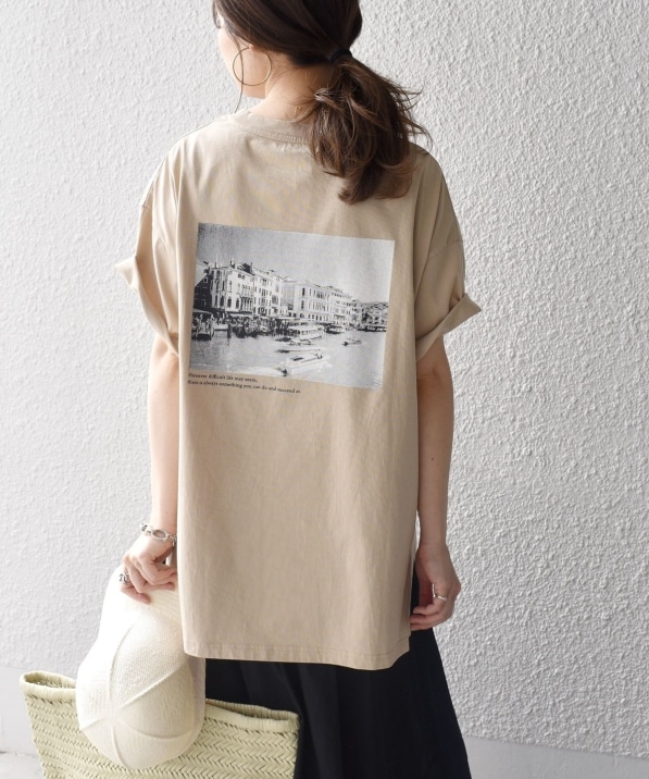 一部追加予約》* オーガニックコットン フォト ショート スリーブ TEE