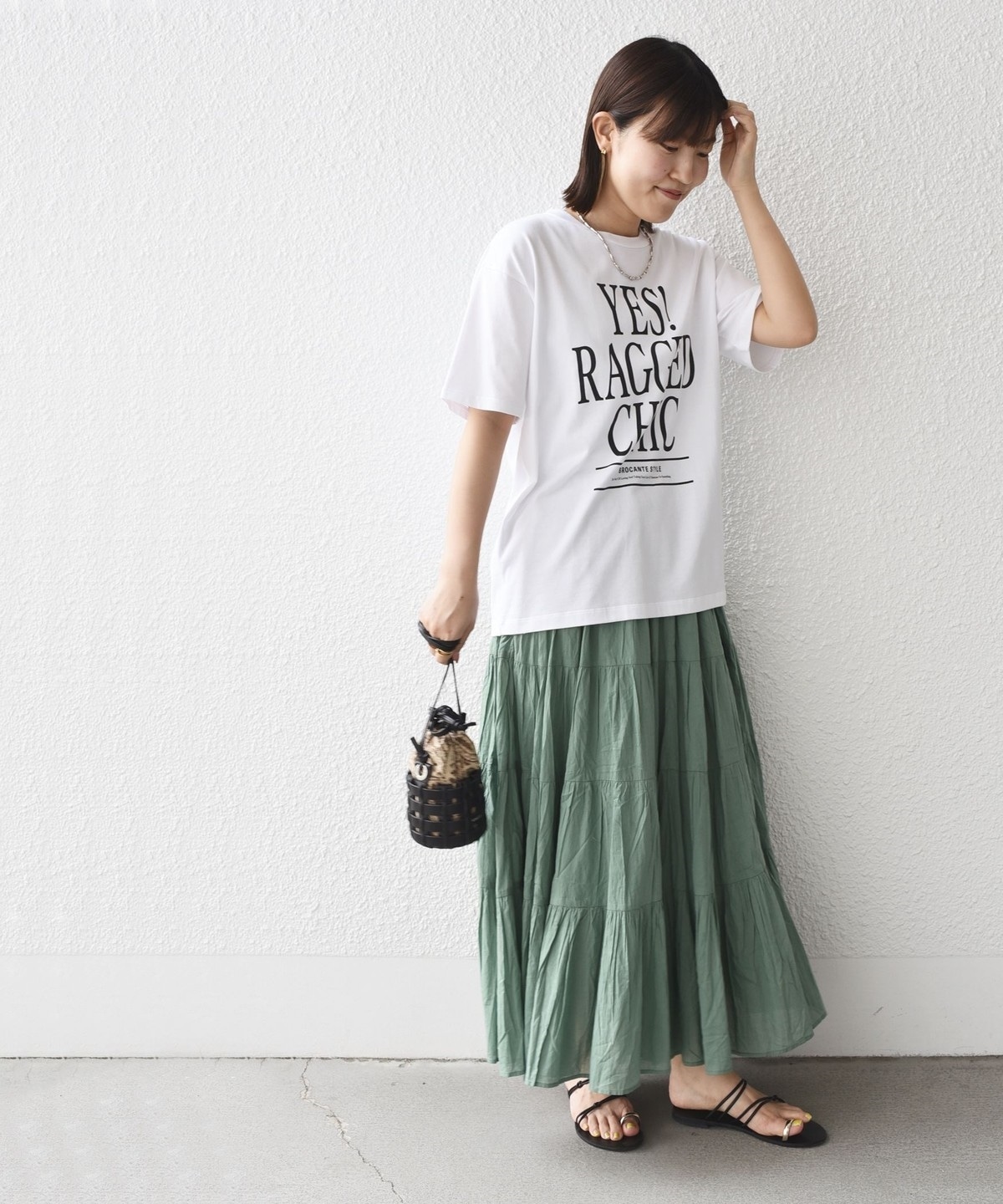 81BRANCA:YES RAGGED CHIC TEE◇: Tシャツ/カットソー SHIPS 公式