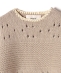 PONTI:PLAIN BDR HAND KNIT