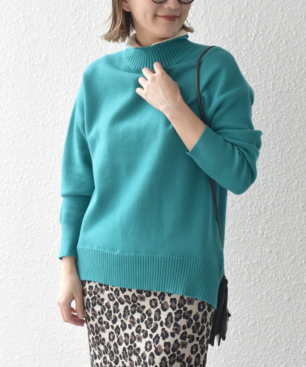 ISLAND KNIT WORKS ハイネックニット - スウェット